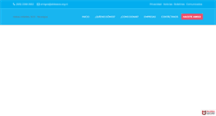 Desktop Screenshot of aldeasos.org.ni